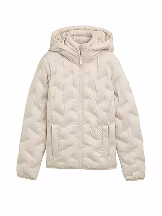 TOM TAILOR | Veste matelassée à rayures | beige